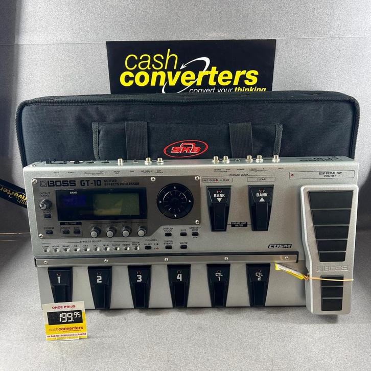 BOSS GT-10 Guitar Effects Processor | met adapter | 390564, Muziek en Instrumenten, Effecten, Gebruikt, Chorus, Delay of Echo