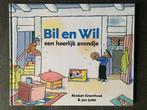 Rindert Kromhout - Bil en Wil een heerlijk avondje. (Hardc.), Boeken, Kinderboeken | Kleuters, Rindert Kromhout, Ophalen of Verzenden