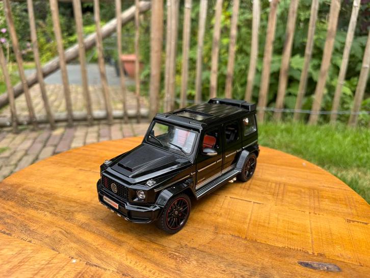Mercedes Brabus G-klasse modelauto, Hobby en Vrije tijd, Modelauto's | 1:24, Zo goed als nieuw, Auto, Ophalen of Verzenden
