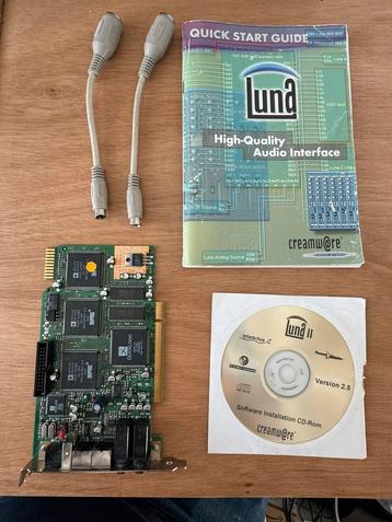 Creamware Scope Luna audio interface beschikbaar voor biedingen