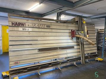 Verticale platenzaag / wandzaag Harwi Giraffe 1850 2002 beschikbaar voor biedingen