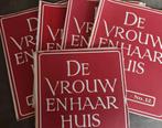 1951, 6 X DE VROUW EN HAAR HUIS , KORFF CHOCOLADE, Verzamelen, Tijdschriften, Kranten en Knipsels, Ophalen of Verzenden, 1940 tot 1960
