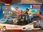 Carrera racebaan van Paw Patrol!, Kinderen en Baby's, Speelgoed | Racebanen, Ophalen, Zo goed als nieuw, Elektrisch, Carrera