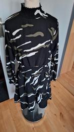 Supertrash Camouflage Jurk - Maat L, Supertrash, Zwart, Maat 42/44 (L), Ophalen of Verzenden