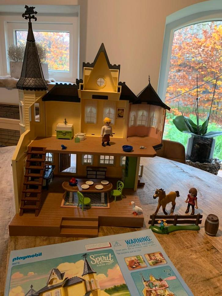 Playmobil 9457 - Spirit Lucky’s huis, Kinderen en Baby's, Speelgoed | Playmobil, Zo goed als nieuw, Ophalen of Verzenden