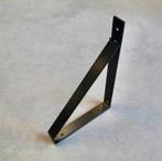5 zwarte plankdragers 20 cm diep, Ophalen of Verzenden, Zo goed als nieuw
