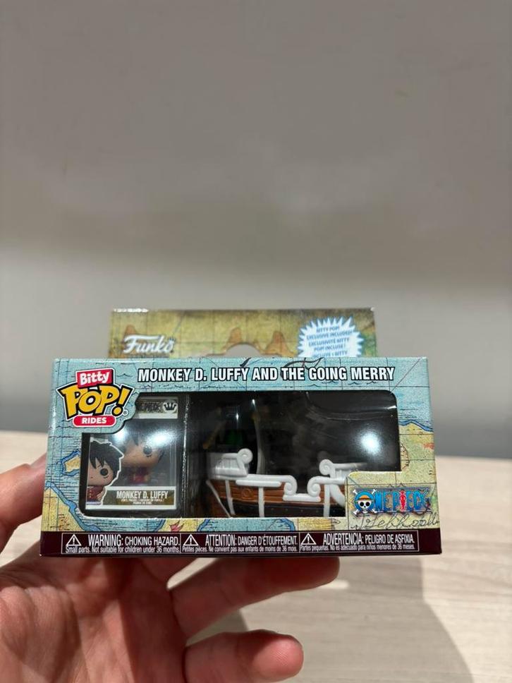 Funko Bitty Pop! Monkey D. Luffy & Going Merry (One Piece), Verzamelen, Poppetjes en Figuurtjes, Nieuw, Ophalen of Verzenden