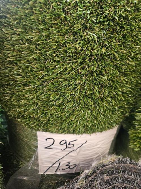 Kunstgras coupon 2.95 x 1.30. 35mm non direction €35,-, Tuin en Terras, Gras en Kunstgras, Nieuw, 20 m² of meer, Ophalen of Verzenden