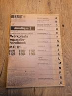 Renault 1970 werkplaatshandboek, Auto diversen, Handleidingen en Instructieboekjes, Ophalen of Verzenden