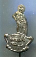 Manneke PIS Bruxelles zilverkleurig speldje ( W_425 ), Verzenden, Nieuw, Figuurtje, Speldje of Pin