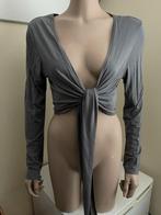 ZGAN Grijs FUGU vestje - maat M, Kleding | Dames, Maat 38/40 (M), FUGU, Ophalen of Verzenden, Grijs