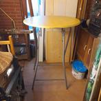 Statafel lichtbruin BESCHADIGD., Ophalen, Gebruikt