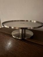 Zack taartschaal - Stijlvol serveren, Huis en Inrichting, Ophalen, Gebruikt, Rond, Metaal