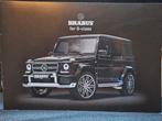 Mercedes G 63 V8 en G 65 V12 AMG Brabus 700 800 D6, Gelezen, Brabus, Mercedes, Ophalen of Verzenden