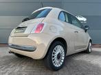 Fiat 500 1.2 Lounge *cappuccino *nieuwstaat *toponderhoud, Stof, Gebruikt, 4 cilinders, 4 stoelen