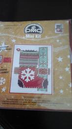 Dmc mini kit, sok, helemaal nieuw in verpakking, Hobby en Vrije tijd, Borduren en Borduurmachines, Ophalen of Verzenden, Zo goed als nieuw