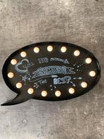 Decoratief LED-tekstbord vorm stripballon, Ophalen of Verzenden, Gebruikt