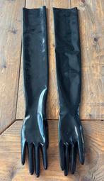 Opera Gloves / Latex / Maat S / Unisex, Verzenden, Zwart, Overige typen