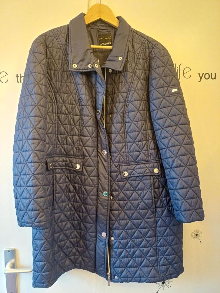 Gewatteerde korte mantel, Atelier Goldner. Lente/herfstjas, Kleding | Dames, Jassen | Winter, Zo goed als nieuw, Maat 42/44 (L)