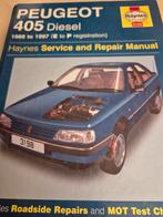 Haynes vraagbaak Peugeot 405 éérste typen hardcover boek, Ophalen of Verzenden