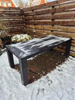 Houten tuintafel - Robuust en stijlvol, Tuin en Terras, Tuintafels, Ophalen, Gebruikt, Rechthoekig, Hout