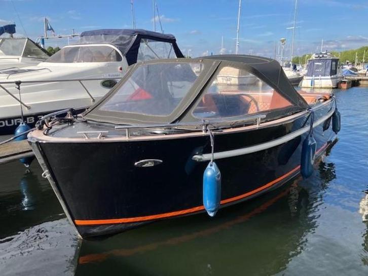 Maxima 630, Watersport en Boten, Sloepen, Gebruikt, 30 tot 50 pk, 6 meter of meer, Buitenboordmotor, Benzine, Polyester