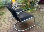 2 x Gipsen 413 Fauteuils ( de lage dus) in nette staat, Huis en Inrichting, Fauteuils, Ophalen, Gebruikt, Metaal, 75 tot 100 cm