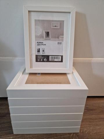 Ikea Ribba fotolijsten 18x24cm beschikbaar voor biedingen