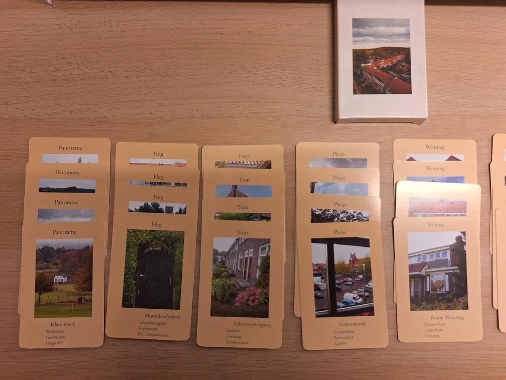 Kwartetspel Nieuw Dorp in Stad Arnhem - Geitenkamp, Ophalen of Verzenden