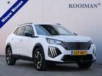 Peugeot 2008 1.2 PureTech 130pk Allure Automaat Navigatie /, Auto's, Gebruikt, 1199 cc, Leder en Stof, Wit