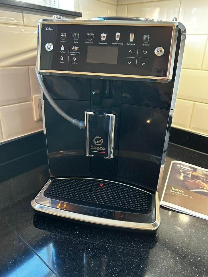 Saeco Xelsis – Volledig Gereviseerd – 3 Mnd Garantie – ZGAN!, Witgoed en Apparatuur, Koffiezetapparaten, Refurbished, Gemalen koffie