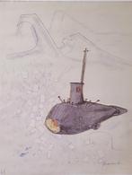 Panamarenko - Nova Zemblaya - Offset- Litho, Antiek en Kunst, Kunst | Litho's en Zeefdrukken, Verzenden