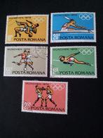 Roemenië Posta Romana Olympische spelen 1972 gestempeld, Postzegels en Munten, Postzegels | Europa | Overig, Ophalen of Verzenden