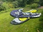 2 sets kite + bar; Naish Shockwave 12, Best Bularoo 7, Watersport en Boten, Kitesurfen, Gebruikt, Kitesurf-set, Geen board, Ophalen of Verzenden