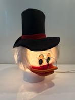 Extreem zeldzame Dagobert Duck lamp. Giessebi Italië vintage, Verzamelen, Disney, Overige typen, Overige figuren, Ophalen of Verzenden