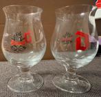 2x Duvel glas klein 16.5 CL ZGAN, Verzamelen, Biermerken, Ophalen, Zo goed als nieuw, Glas of Glazen, Duvel
