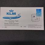 KLM eerste lijnvlucht  Amsterdam - Atlanta, Verzenden, Envelop