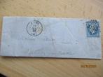 Vouwbrief uit Frankrijk 1885, Postzegels en Munten, Postzegels | Europa | Frankrijk, Ophalen of Verzenden, Gestempeld