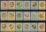 W19 Kiribati 672/89 postfris Bloemen / Vlinders, Verzenden, Postfris, Overige thema's
