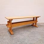 vintage eikenhouten bankje tuinbank voor binnen of buiten, Huis en Inrichting, Kolibrivintagehal@gmail.com, Gebruikt, Aaldertgeertsstraat 43 Olst