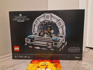 Lego 75352 Emperor's Trone Room NIEUW  beschikbaar voor biedingen