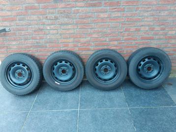 4x winterband 175/65/R15 op stalen velg beschikbaar voor biedingen