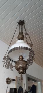 Antieke petroleum hanglamp/visserslamp, Ophalen