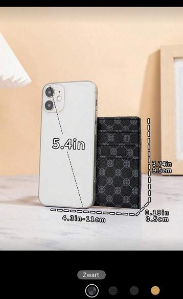 Zwarte Kaarthouder beschikbaar voor biedingen