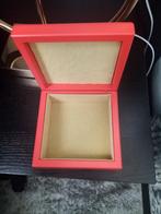 Franz bodner sieradendoosje, Ophalen of Verzenden, Nieuw, Rood, Hardcase