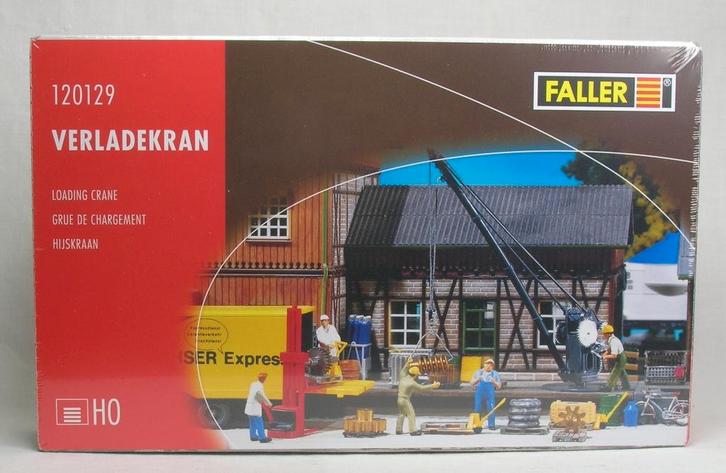 Faller 120129: Laad perron kraan, Hobby en Vrije tijd, Modeltreinen | H0, Nieuw, Wagon, Wisselstroom, Märklin, NS, Ophalen of Verzenden