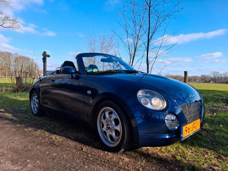 Daihatsu Copen 1.3 64KW 2007 Blauw 180.000 km, Auto's, Daihatsu, Particulier, Copen, ABS, Elektrische buitenspiegels, Elektrische ramen