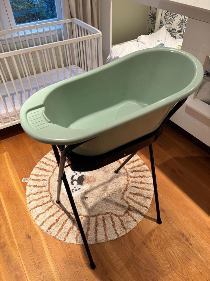 Prenetal babybad met prenetal badstandaard, Kinderen en Baby's, Badjes en Verzorging, Zo goed als nieuw, Badje, Prenatal, Ophalen