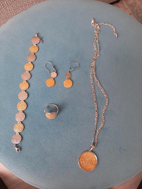handgemaakt sieraad van 925 zilver,, Sieraden, Tassen en Uiterlijk, Kettingen, Zo goed als nieuw, Zilver, Zilver, Ophalen