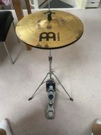 Meinl 14" Hi-Hat Bekken, Muziek en Instrumenten, Ophalen, Gebruikt, Overige merken